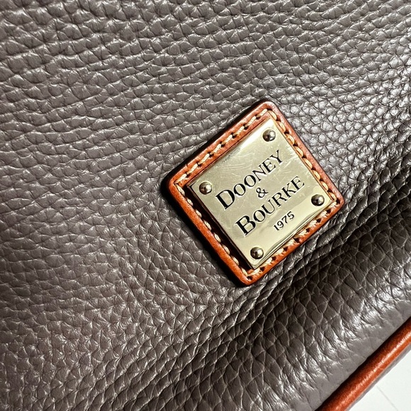 Dooney & Bourke Dark Brown Shoulder Bag - Picture 13 of 14